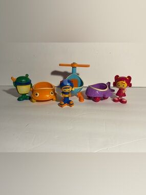 Team Umizoomi Vehicles And Figures Milli Geo Bot Umicar Lot CLEAN EUC